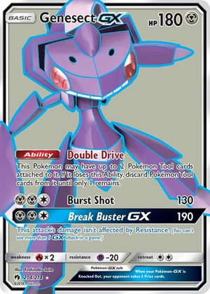 Pokemon TCG - SM - Lost Thunder - Genesect GX - 204/214 - Holofoil