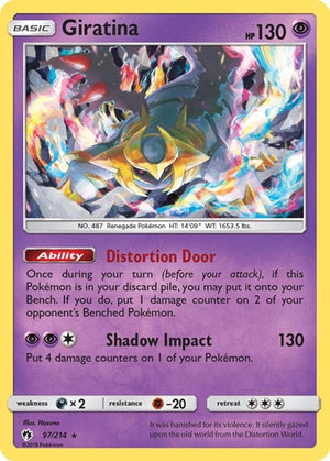 Pokemon TCG - SM - Lost Thunder - Giratina - 97/214 - Holofoil