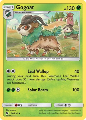 Pokemon TCG - SM - Lost Thunder - Gogoat - 36/214