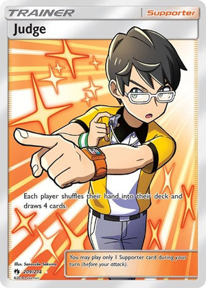 Pokemon TCG - SM - Lost Thunder - Judge - 209/214 - Holofoil