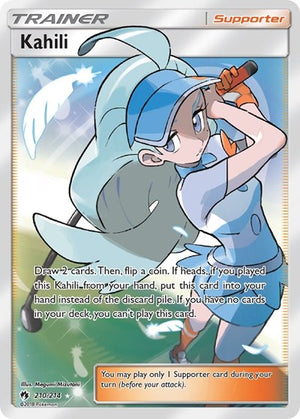 Pokemon TCG - SM - Lost Thunder - Kahili - 210/214 - Holofoil