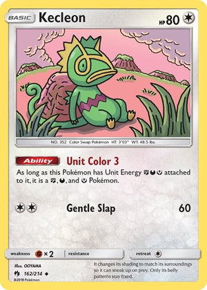 Pokemon TCG - SM - Lost Thunder - Kecleon - 162/214