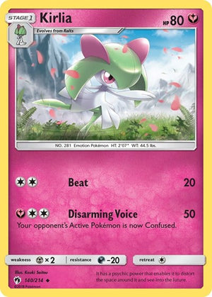 Pokemon TCG - SM - Lost Thunder - Kirlia - 140/214
