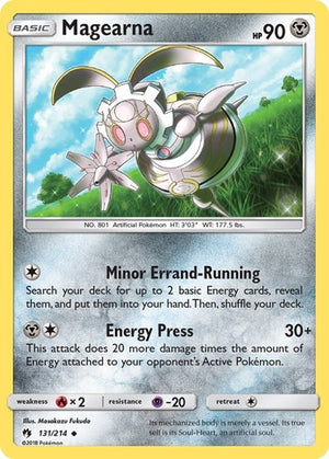 Pokemon TCG - SM - Lost Thunder - Magearna - 131/214 - Reverse Holofoil
