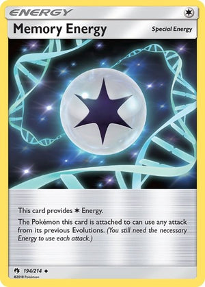 Pokemon TCG - SM - Lost Thunder - Memory Energy - 194/214 - Reverse Holofoil