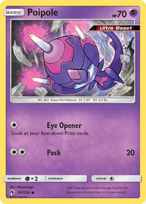 Pokemon TCG - SM - Lost Thunder - Poipole - 107/214