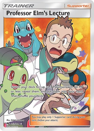 Pokemon TCG - SM - Lost Thunder - Professor Elm's Lecture - 213/214 - Holofoil