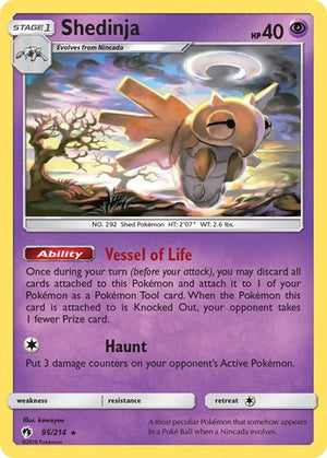 Pokemon TCG - SM - Lost Thunder - Shedinja - 95/214