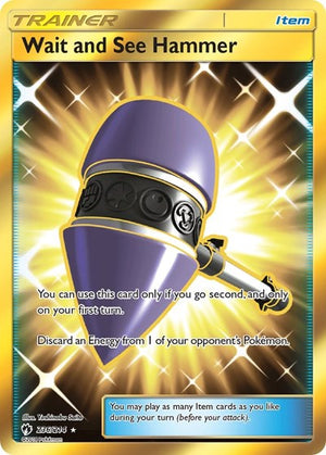 Pokemon TCG - SM - Lost Thunder - Wait and See Hammer - 236/214 - Holofoil