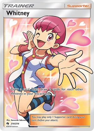 Pokemon TCG - SM - Lost Thunder - Whitney - 214/214 - Holofoil