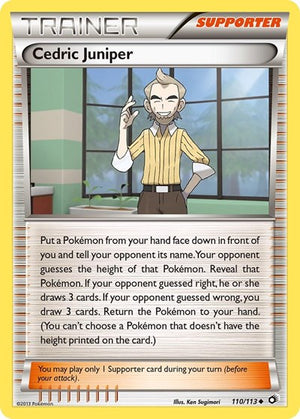 Pokemon TCG - Legendary Treasures - Cedric Juniper - 110/113