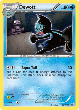 Pokemon TCG - Legendary Treasures - Dewott - 38/113