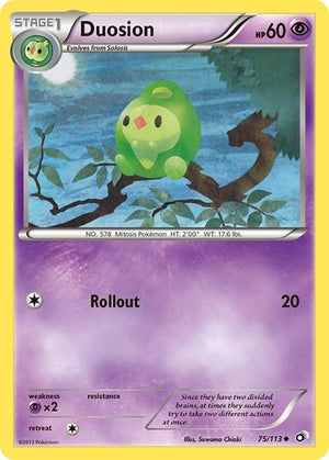Pokemon TCG - Legendary Treasures - Duosion - 75/113