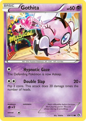 Pokemon TCG - Legendary Treasures - Gothita - 69/113 - Reverse Holofoil