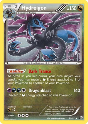 Pokemon TCG - Legendary Treasures - Hydreigon - 99/113 - Holofoil