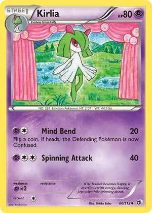 Pokemon TCG - Legendary Treasures - Kirlia - 60/113