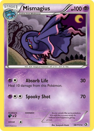 Pokemon TCG - Legendary Treasures - Mismagius - 58/113