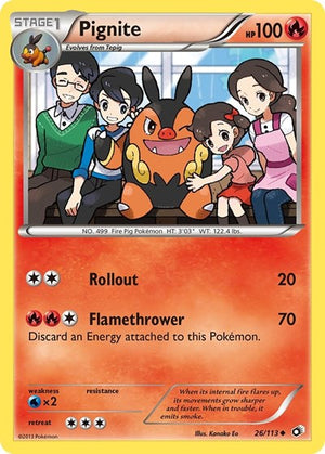 Pokemon TCG - Legendary Treasures - Pignite - 26/113