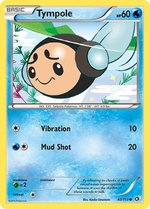 Pokemon TCG - Legendary Treasures - Tympole - 40/113