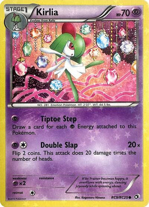 Pokemon TCG - Legendary Treasures Radiant Collection - Kirlia - RC9/RC25 - Holofoil