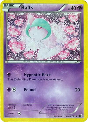 Pokemon TCG - Legendary Treasures Radiant Collection - Ralts - RC8/RC25 - Holofoil