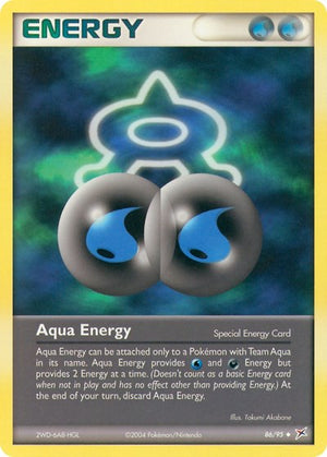 Pokemon TCG - EX Team Magma vs Team Aqua - Aqua Energy - 86/95