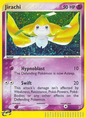 Pokemon TCG - EX Team Magma vs Team Aqua - Jirachi - 97/95 - Holofoil