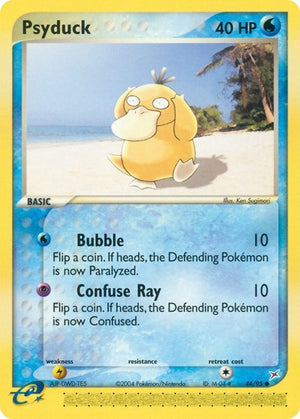 Pokemon TCG - EX Team Magma vs Team Aqua - Psyduck - 44/95 - Reverse Holofoil