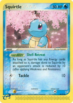 Pokemon TCG - EX Team Magma vs Team Aqua - Squirtle - 46/95 - Reverse Holofoil