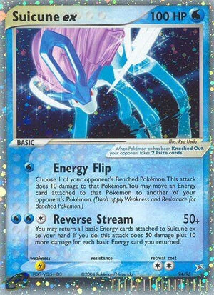 Pokemon TCG - EX Team Magma vs Team Aqua - Suicune ex - 94/95 - Holofoil