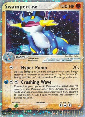 Pokemon TCG - EX Team Magma vs Team Aqua - Swampert ex - 95/95 - Holofoil