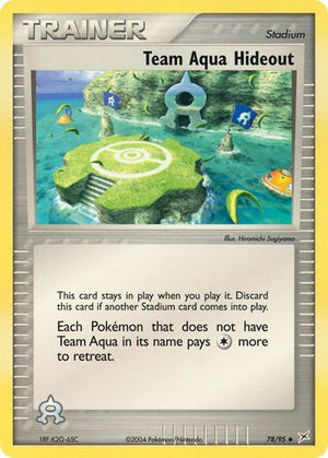 Pokemon TCG - EX Team Magma vs Team Aqua - Team Aqua Hideout - 78/95