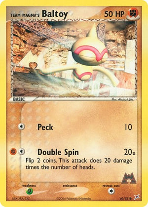 Pokemon TCG - EX Team Magma vs Team Aqua - Team Magma's Baltoy - 60/95