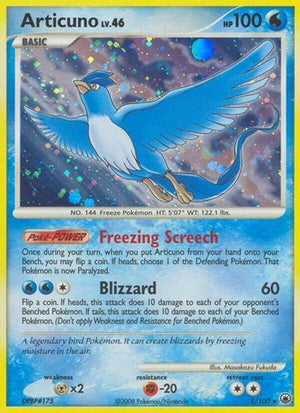 Pokemon TCG - Majestic Dawn - Articuno - 1/100 - Reverse Holofoil
