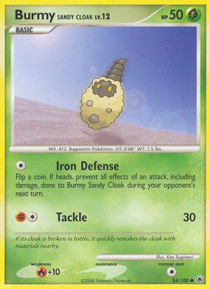 Pokemon TCG - Majestic Dawn - Burmy Sandy Cloak - 54/100