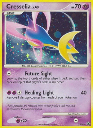 Pokemon TCG - Majestic Dawn - Cresselia - 2/100 - Holofoil