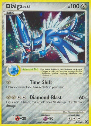 Pokemon TCG - Majestic Dawn - Dialga - 4/100 - Holofoil