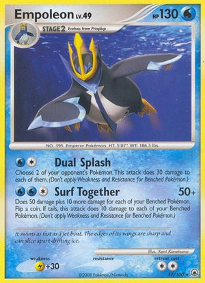 Pokemon TCG - Majestic Dawn - Empoleon - 17/100 - Reverse Holofoil