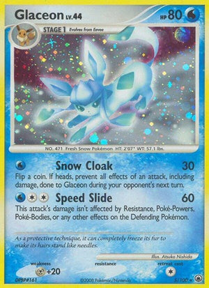Pokemon TCG - Majestic Dawn - Glaceon - 5/100 - Reverse Holofoil