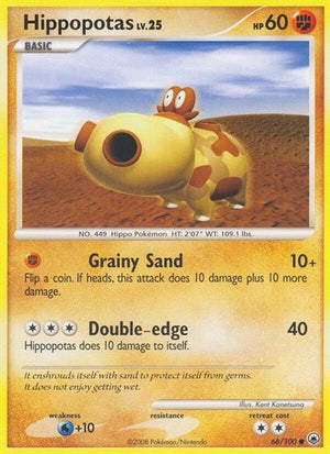 Pokemon TCG - Majestic Dawn - Hippopotas - 66/100