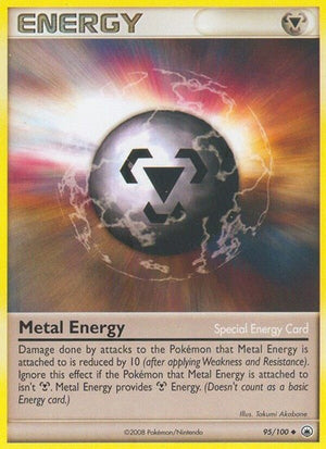 Pokemon TCG - Majestic Dawn - Metal Energy - 95/100 - Reverse Holofoil