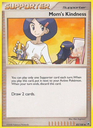 Pokemon TCG - Majestic Dawn - Mom's Kindness - 83/100 - Reverse Holofoil