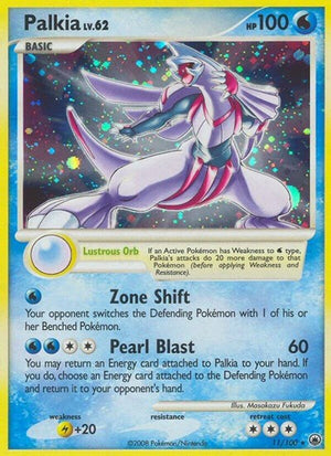 Pokemon TCG - Majestic Dawn - Palkia - 11/100 - Holofoil