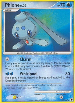 Pokemon TCG - Majestic Dawn - Phione - 27/100
