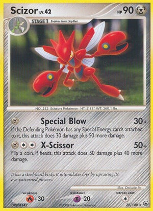 Pokemon TCG - Majestic Dawn - Scizor - 29/100
