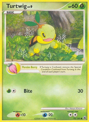 Pokemon TCG - Majestic Dawn - Turtwig - 78/100