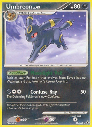 Pokemon TCG - Majestic Dawn - Umbreon - 32/100 - Reverse Holofoil