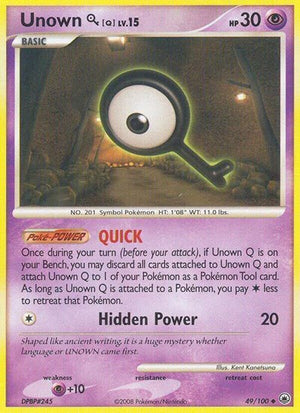 Pokemon TCG - Majestic Dawn - Unown - 49/100