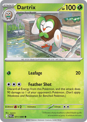 Pokemon TCG - ME03: Perfect Order - Dartrix - 011/088