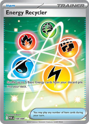 Pokemon TCG - ME03: Perfect Order - Energy Recycler - 108/088 - Holofoil